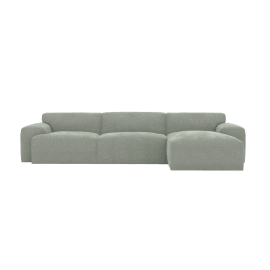 Chaise Sofa Right Facing - 3 Seater