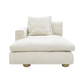 Tully Muse Flax Chaise Left Arm Facing Module