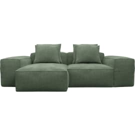 Riley Tribute Dark Jade Modular Sofa - 2 Seater Chaise