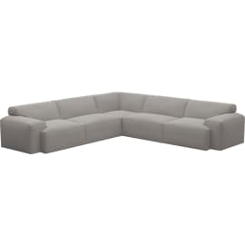 Copenhagen Boucle Pumice Sofa - 5 Seater Corner Sofa