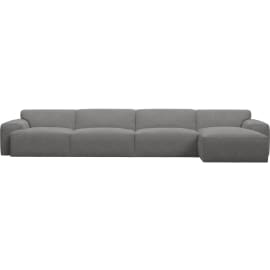 Copenhagen California Slate Sofa - 4 Seater RAF Chaise