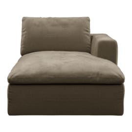 Cloud Deep Chaise Right Module Tribute Walnut