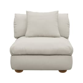 Tully Toorak Pearl Armless Sofa Chair Module