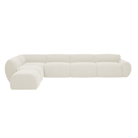 Malmo Muse Flax Sofa - 6 Seater LAF Terminal