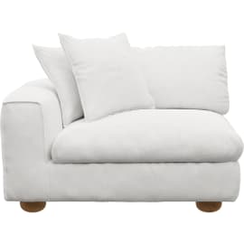 Tully Noa Fog Left Arm Facing Chair Module