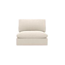 Willow Muse Flax Armless Sofa Module