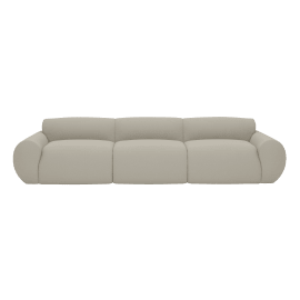 Malmo Plaza Natural Sofa - 3 Seater