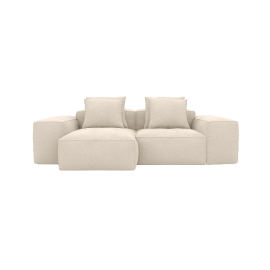 Riley Tribute Shell 2 Seater Modular Chaise Sofa