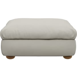 Tully California Ivory Ottoman