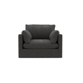 Willow California Charcoal Armchair