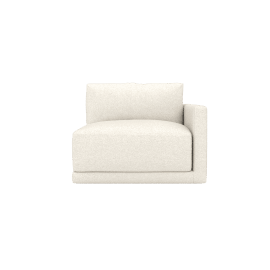 Haven Boucle Ivory Right Arm Facing Sofa Module