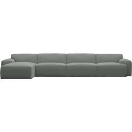 Copenhagen Tribute Storm Sofa - 4 Seater LAF Chaise
