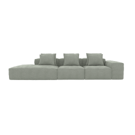 Riley Avon Sage 4 Seater Terminal Left Modular Sofa
