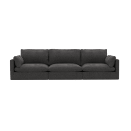 Willow California Charcoal Modular Sofa - 3 Seater