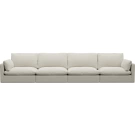 Willow Boucle Ivory Modular Sofa - 4 Seater