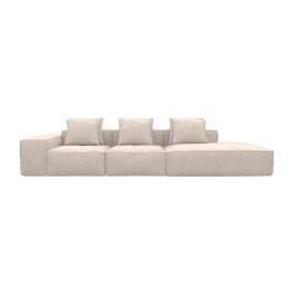 Riley Noa Desert 4 Seater Terminal Right Modular Sofa