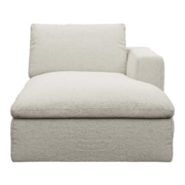 Cloud Deep Chaise Right Module Boucle Ivory