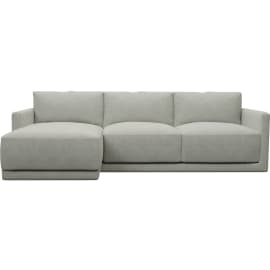 Haven Toorak Pebble Chaise 3 Seater - Left Facing