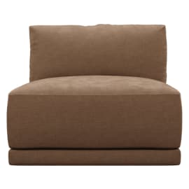 Haven Tribute Chestnut Armless Sofa Chair Module