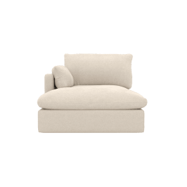 Willow Tribute Shell Chaise Left Arm Facing Sofa Module