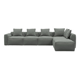 Riley Apt Tribute Storm Sofa - 6 Seater RAF Terminal
