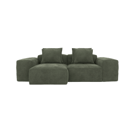 Riley Muse Forest 2 Seater Modular Chaise Sofa