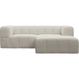 Modular Sofa with Ottoman - 2 Seater