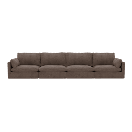 Willow Muse Mink Modular Sofa - 4 Seater