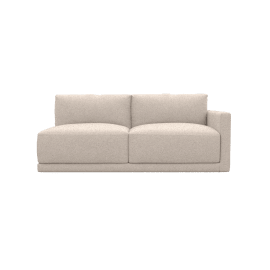 Haven Boucle Pumice 3 Seater Right Arm Facing Sofa Module
