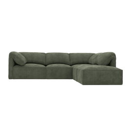 Modular Sofa with Ottoman - 4 Seater