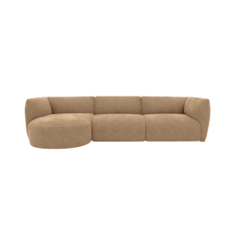 Chaise Sofa Left Facing - 3 Seater