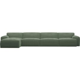 Copenhagen Tribute Dark Jade Sofa - 4 Seater LAF Chaise