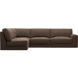 Monica Muse Chocolate Sofa - 4 Seater LAF Terminal