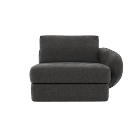 Esme California Charcoal Right Arm Facing Chair Module