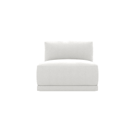 Haven Muse Frost 1 Seater Armless Sofa Module