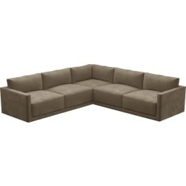 Haven Tribute Walnut Modular Sofa - 7 Seater