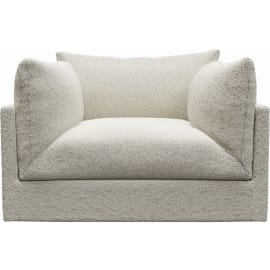 Finley Boucle Ivory Armchair