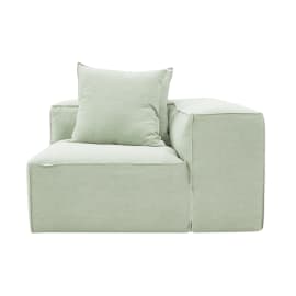 Riley Linen Oatmeal Module Corner