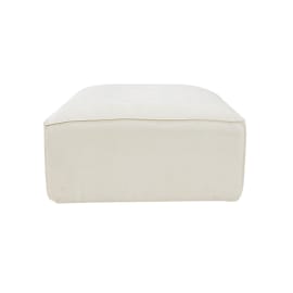 Riley Muse Flax Small Ottoman