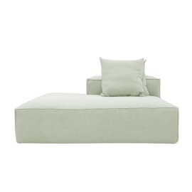 Riley Linen Oatmeal Module Terminal Left