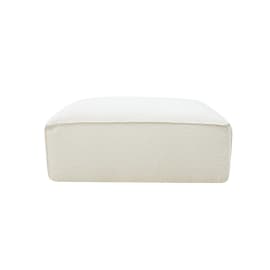 Riley Boucle Ivory Modular Small Ottoman