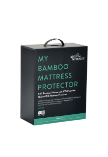 A&S My Bamboo Mattress Protector Quilted Double