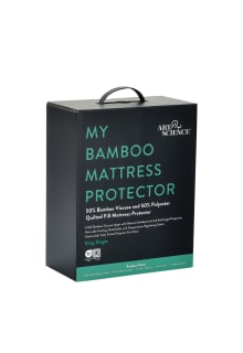 A&S My Bamboo Mattress Protector Quilted King Single