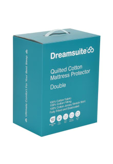 Dreamsuite Quilted Mattress Protector - Double