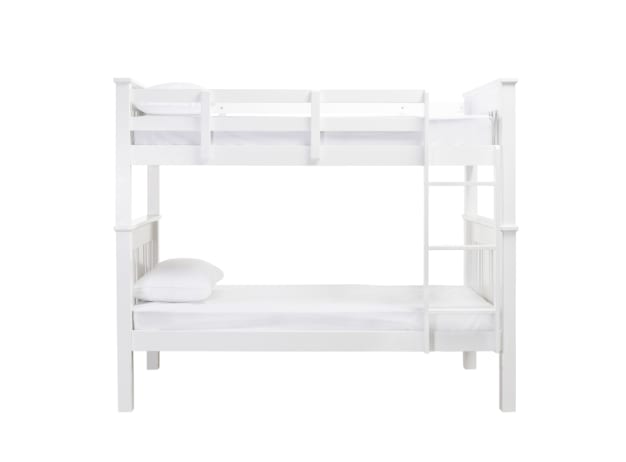 Bailey Bunk Bed White color White