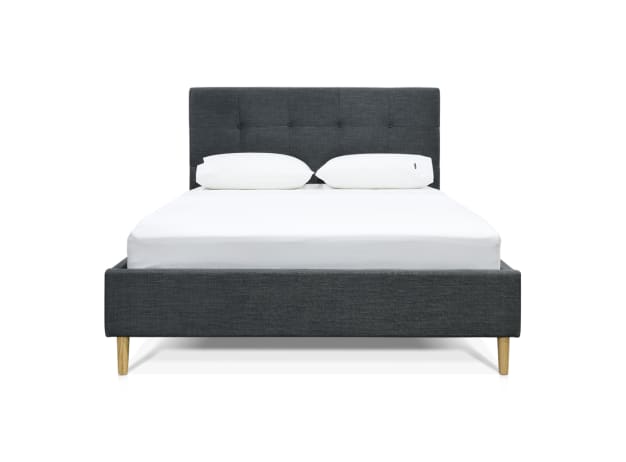 Talia Bed frame Charcoal color Charcoal