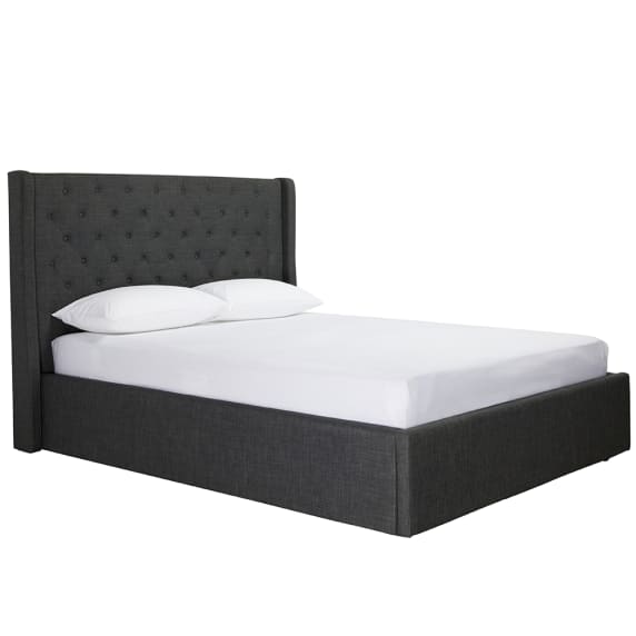 Chatsworth Lift Storage Bed Charcoal color Charcoal