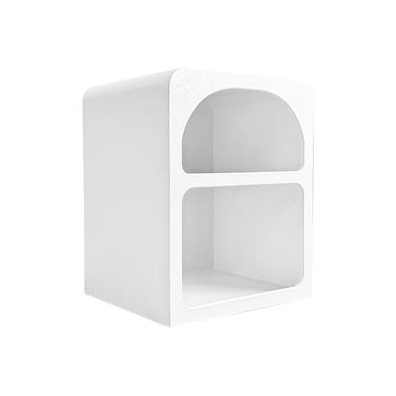 Milou Side Table White color White