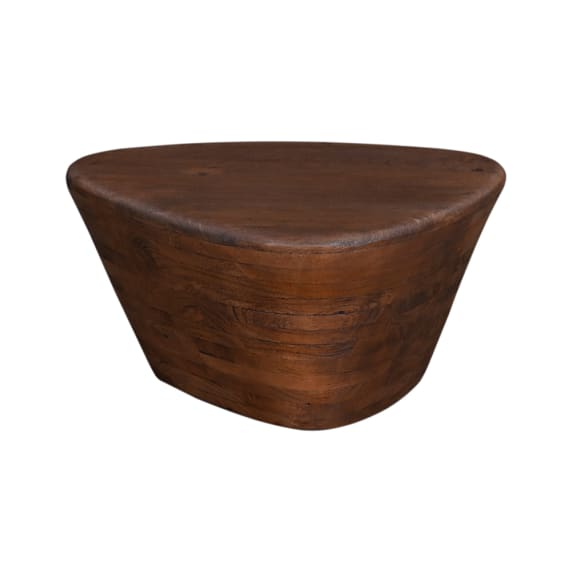 Cohen Umber Mango Wood Side Table color Umber