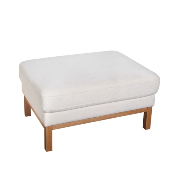 Cleo Malibu Natural Ottoman color Malibu/Natural